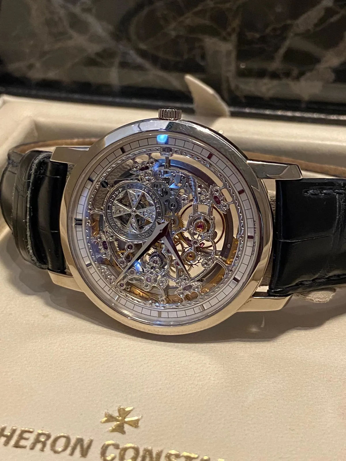 Vacheron Constantin Traditionnelle 43178/000G-9393 38mm White gold Skeleton 3