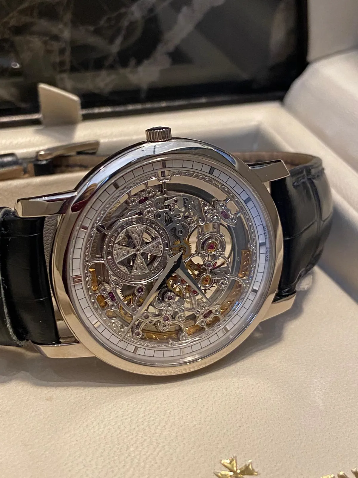 Vacheron Constantin Traditionnelle 43178/000G-9393 38mm White gold Skeleton 4