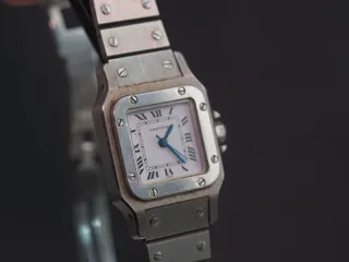 Cartier Santos 0901 Stainless steel White