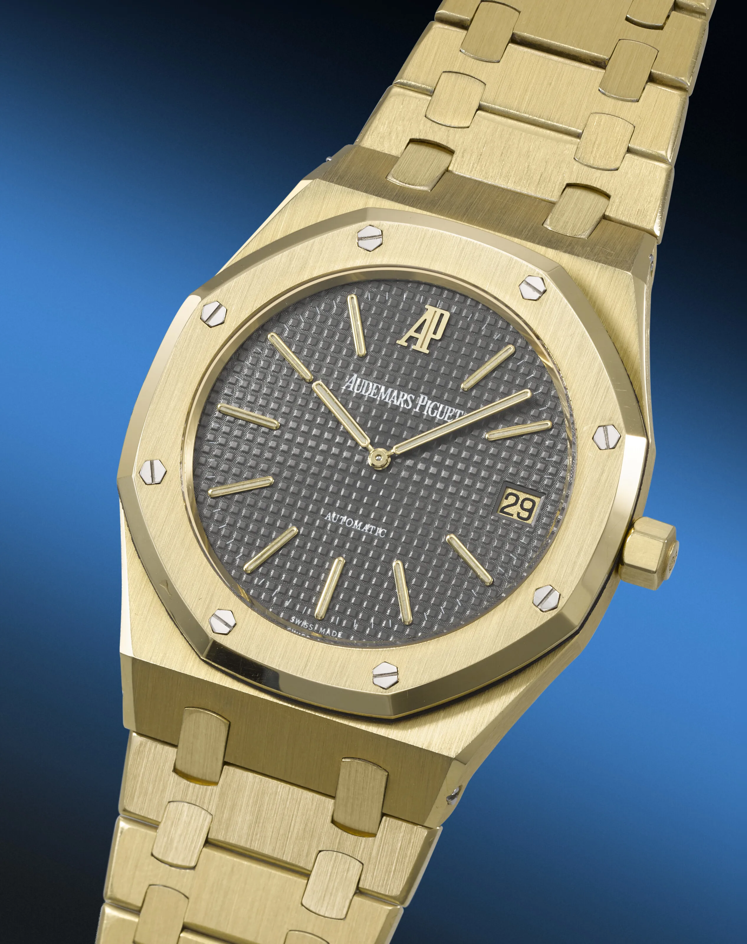 Audemars Piguet Royal Oak 14802BA 39mm Yellow gold Gray 1