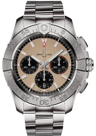 Breitling Avenger AB0147101A1A1 44mm Stainless steel Beige