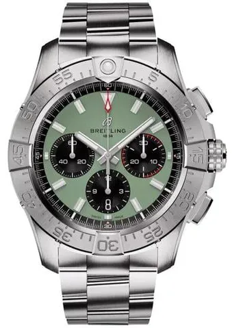 Breitling Avenger AB0147101L1A1 44mm Stainless steel Green