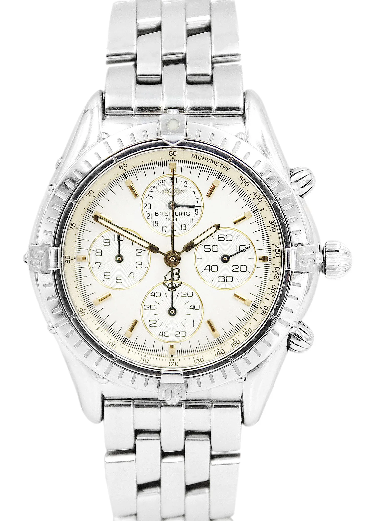 Breitling Chrono Cockpit A33012 38mm Stainless steel Silver