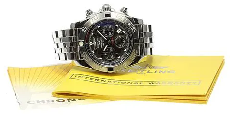 Breitling Chronomat 44 AB0110 44mm Stainless steel Black 1