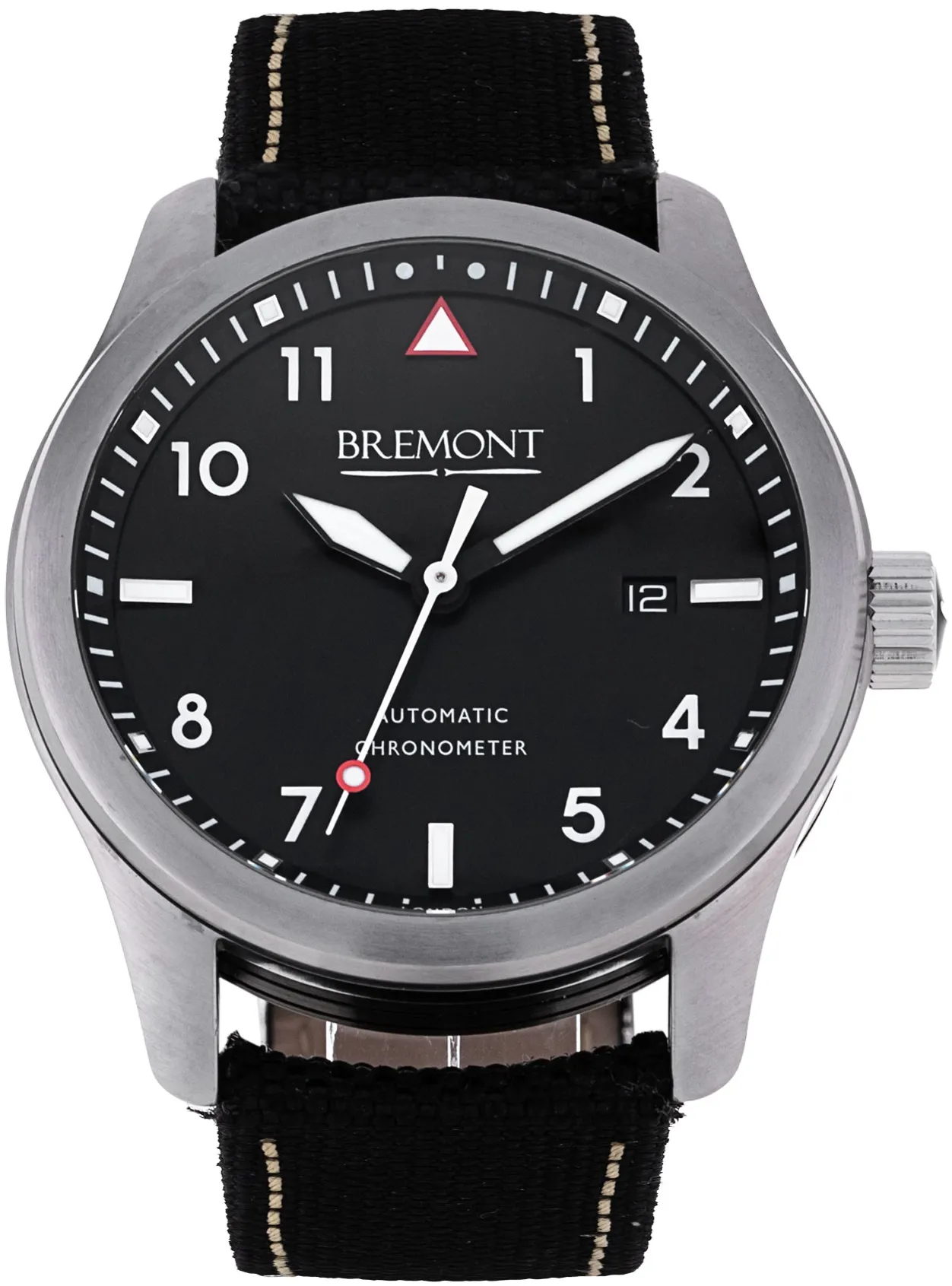 Bremont Solo SOLOCr 43mm Stainless steel Black