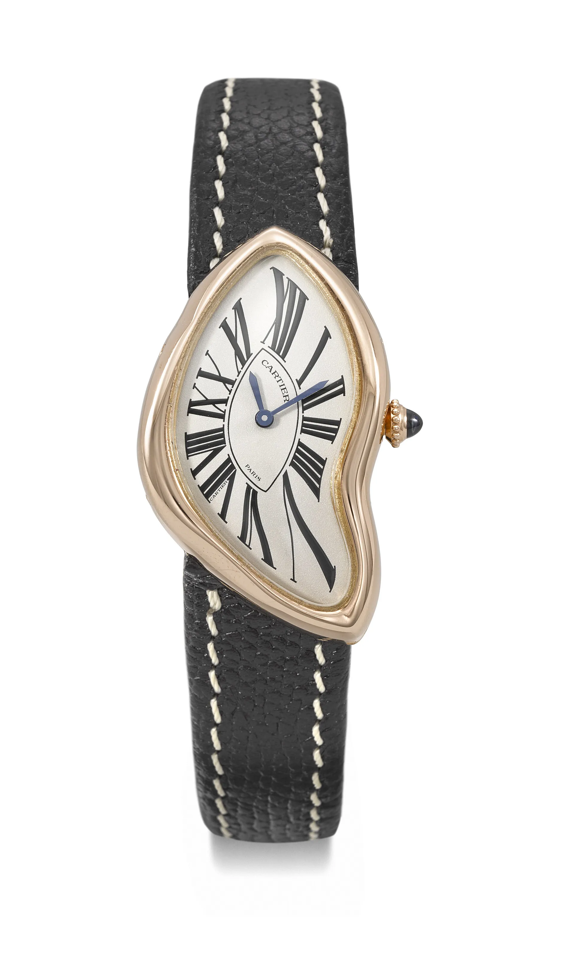 Cartier Crash 2463 24mm Rose gold Silver