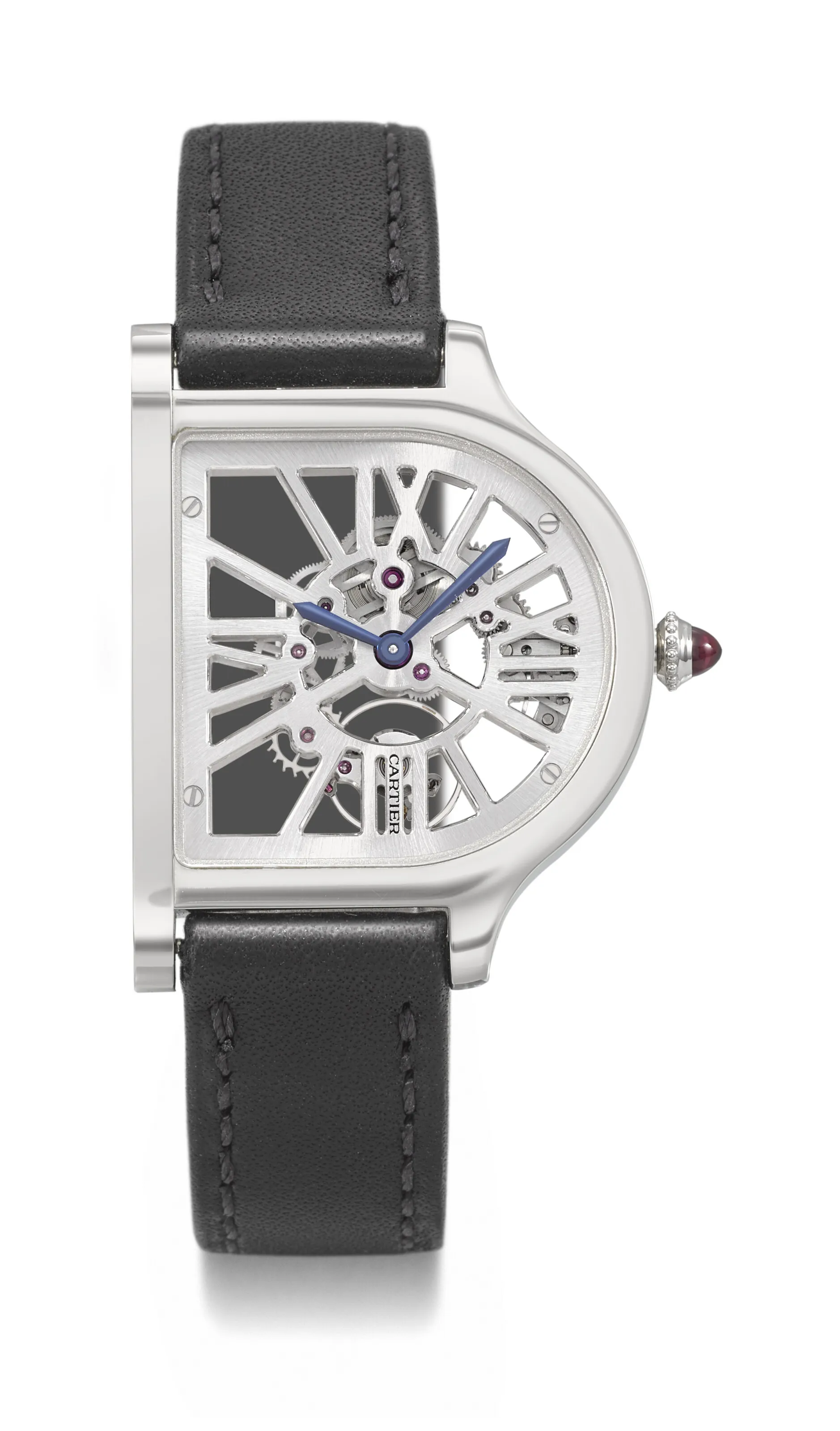 Cartier Cloche WHCC 0003 29mm Platinum Skeletonized