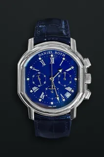 Daniel Roth El Primero Stainless steel Blue