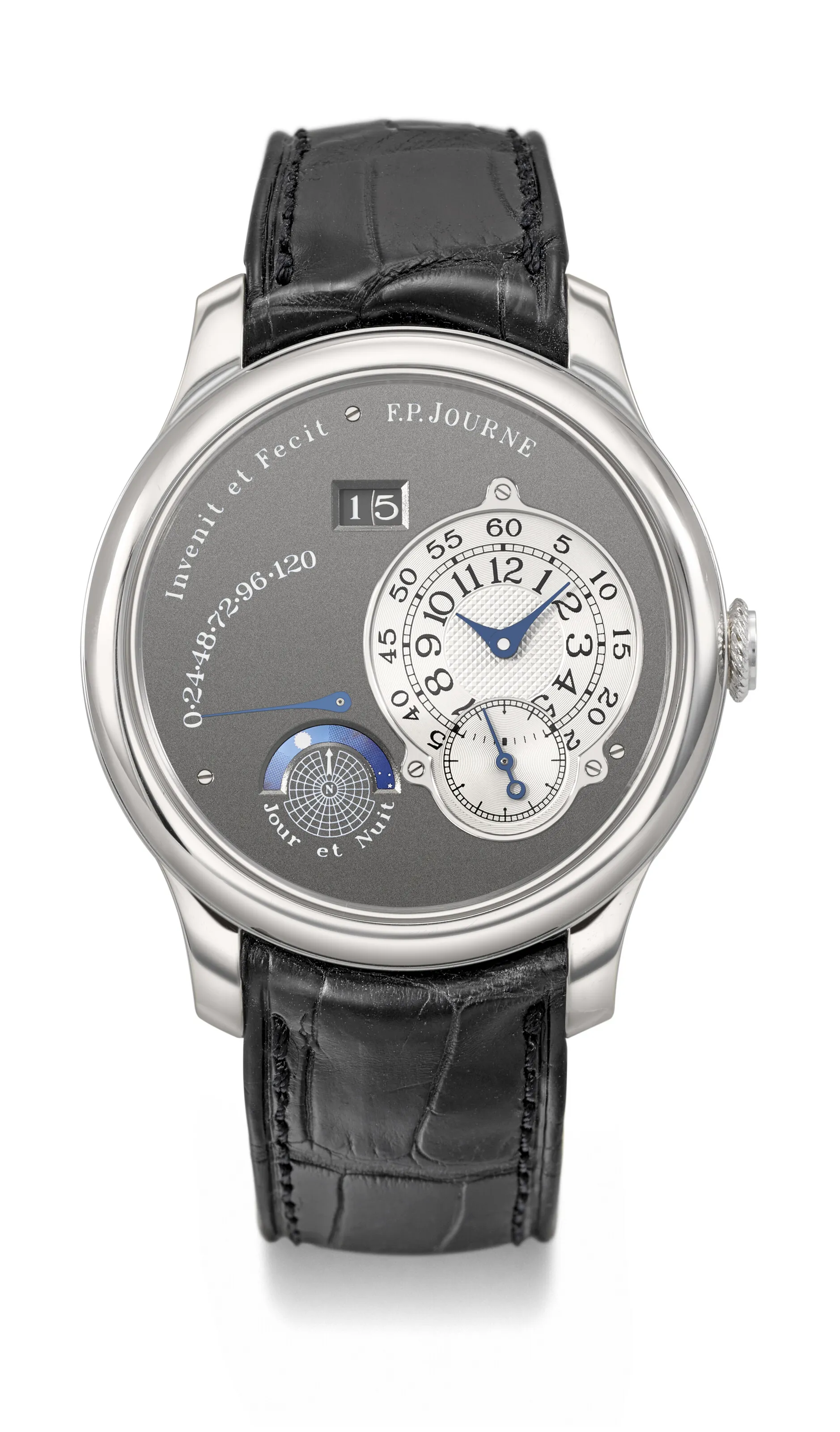 F.P. Journe Octa Jour/Nuit, Ruthenium Series 40mm Platinum