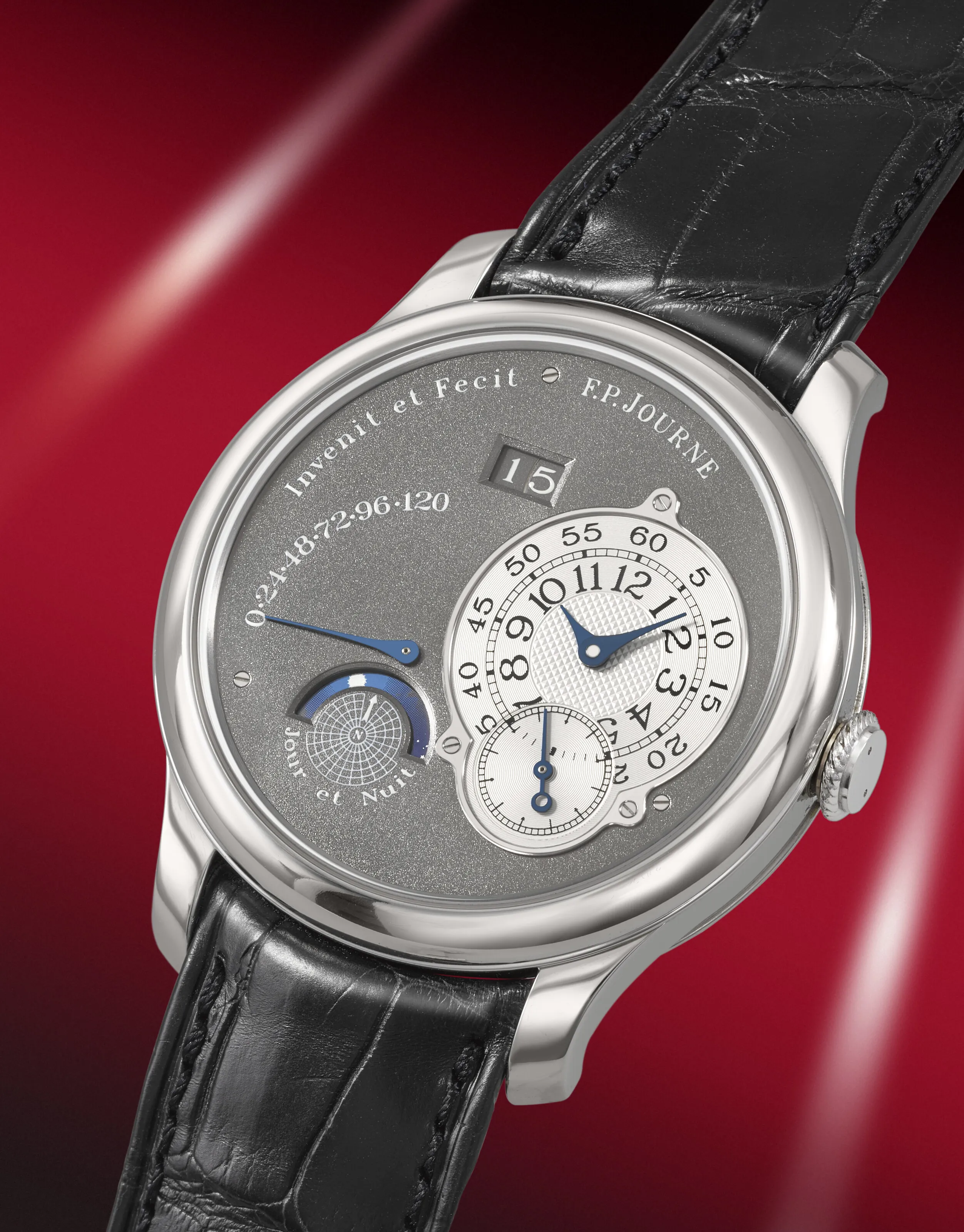 F.P. Journe Octa Jour/Nuit, Ruthenium Series 40mm Platinum 1