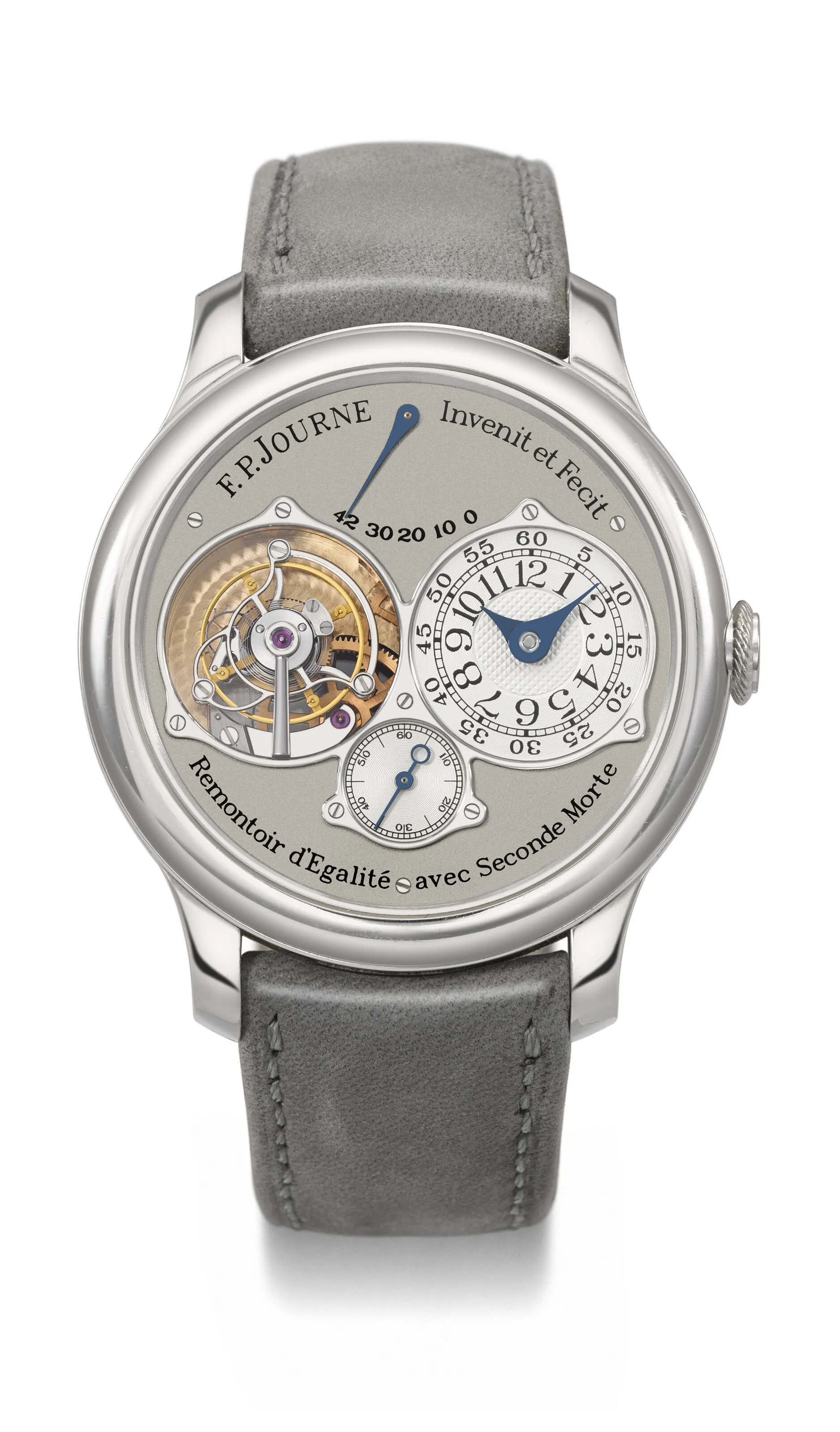 F.P. Journe Tourbillon Souverain 40mm Platinum Gray