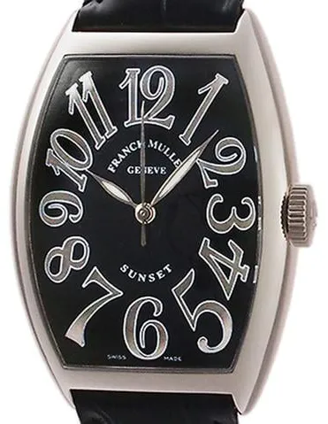 Franck Muller Cintree Curvex 5850 SC 44mm White gold Black