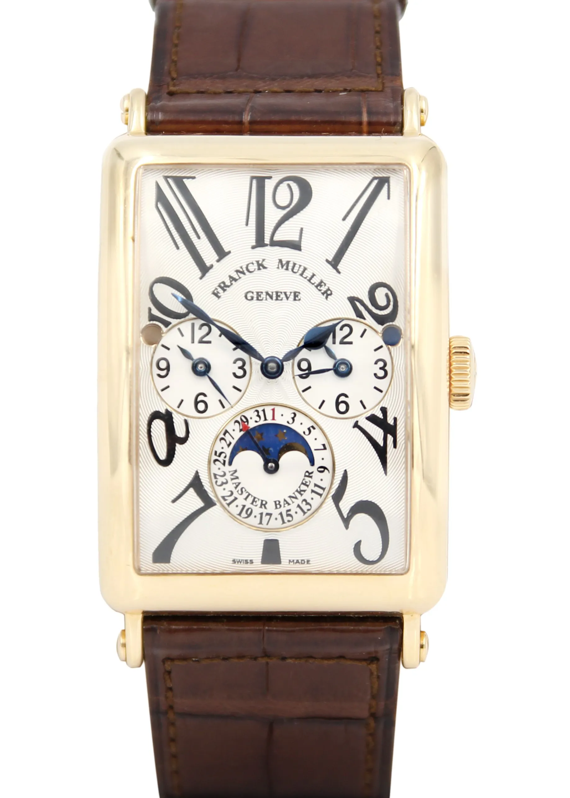 Franck Muller Master Banker 1250 MB L DT 32mm Rose gold