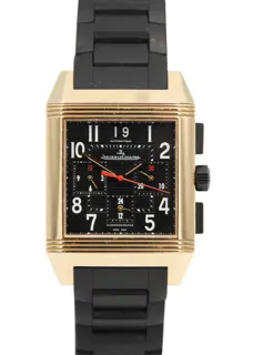 Jaeger-LeCoultre Reverso Squadra 230.2.45 Rose gold Black