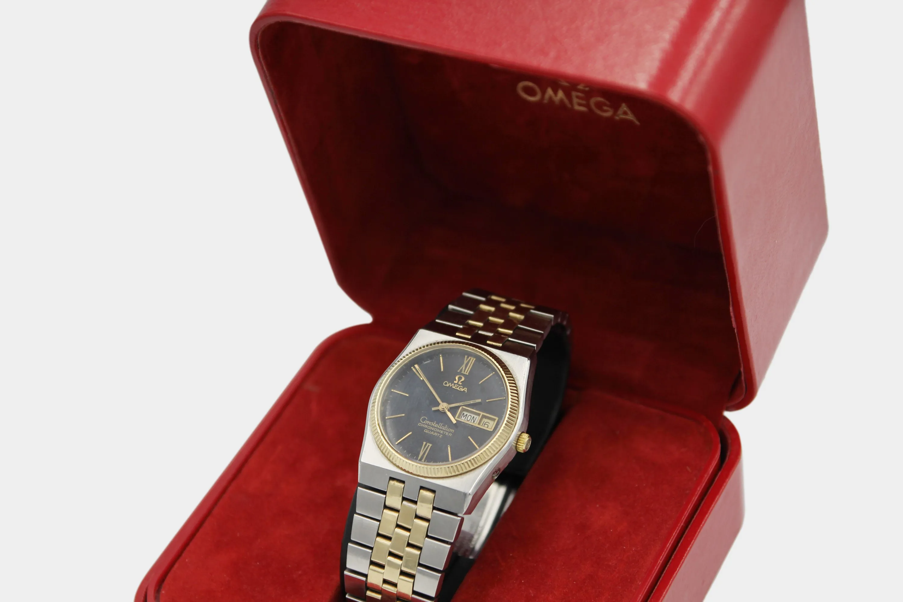 Omega Constellation 33mm Bimetallic Black 3