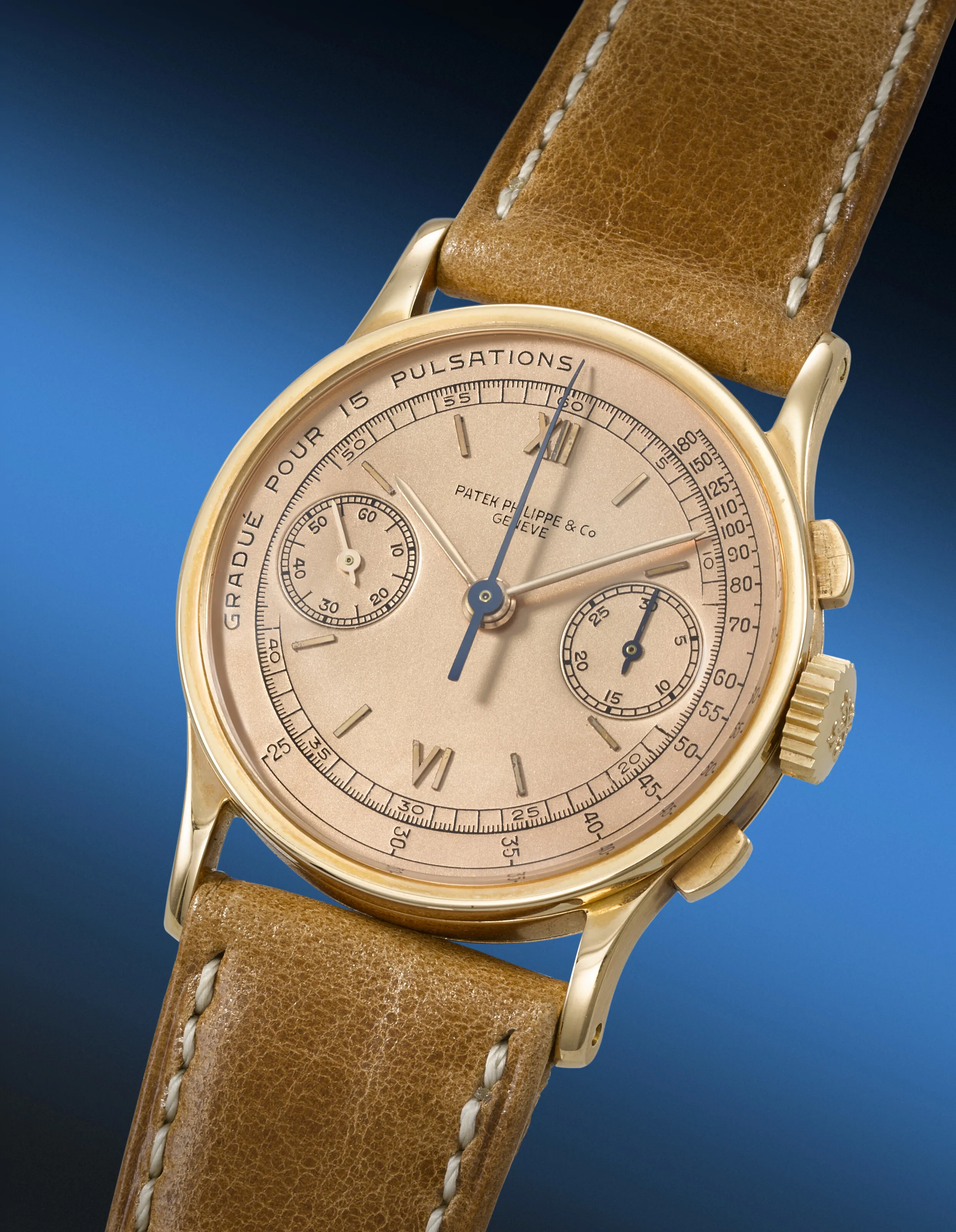 Patek Philippe Chronograph 533 33mm Rose gold Rose 2