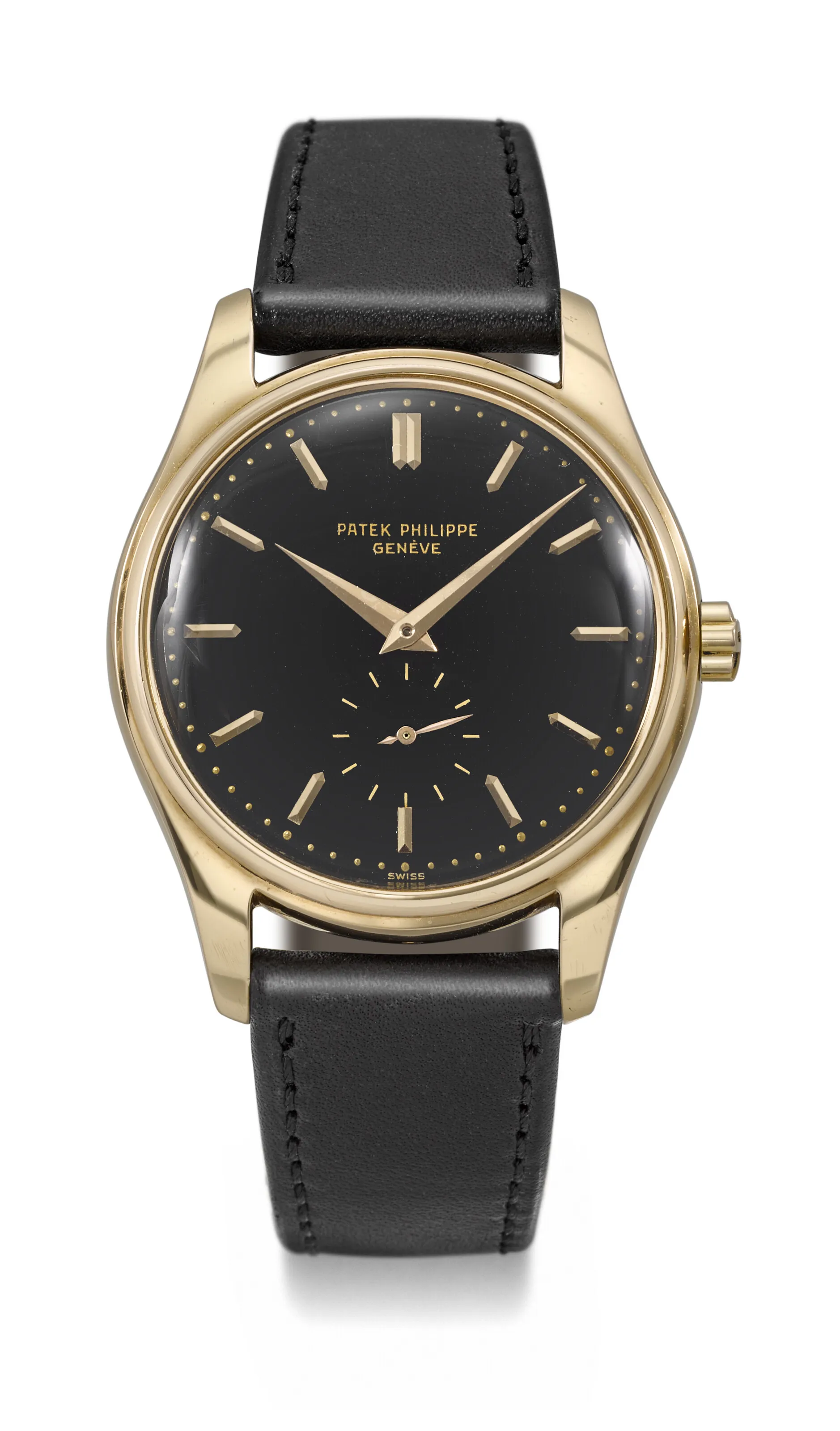 Patek Philippe 2526 35mm Rose gold Black