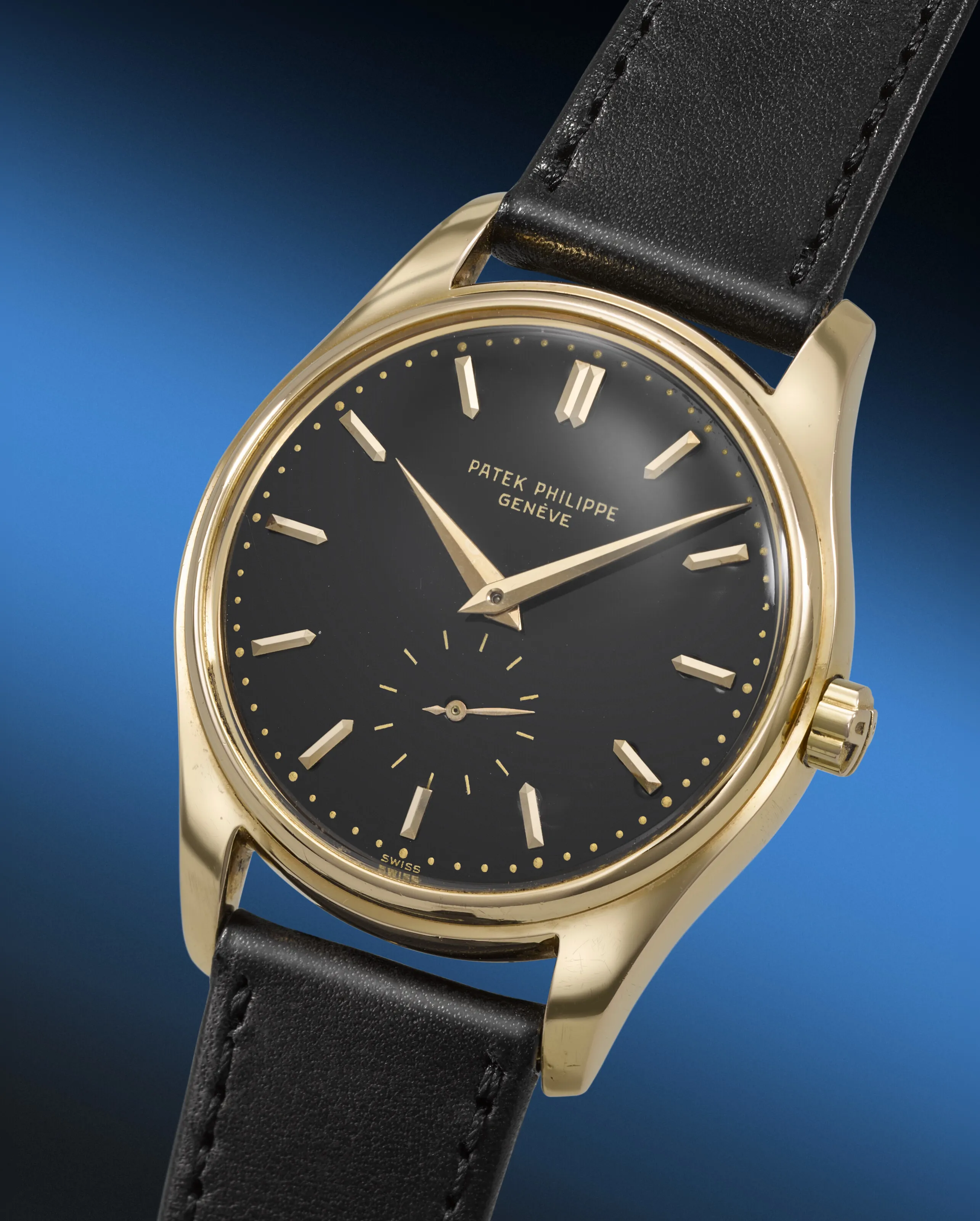 Patek Philippe 2526 35mm Rose gold Black 1