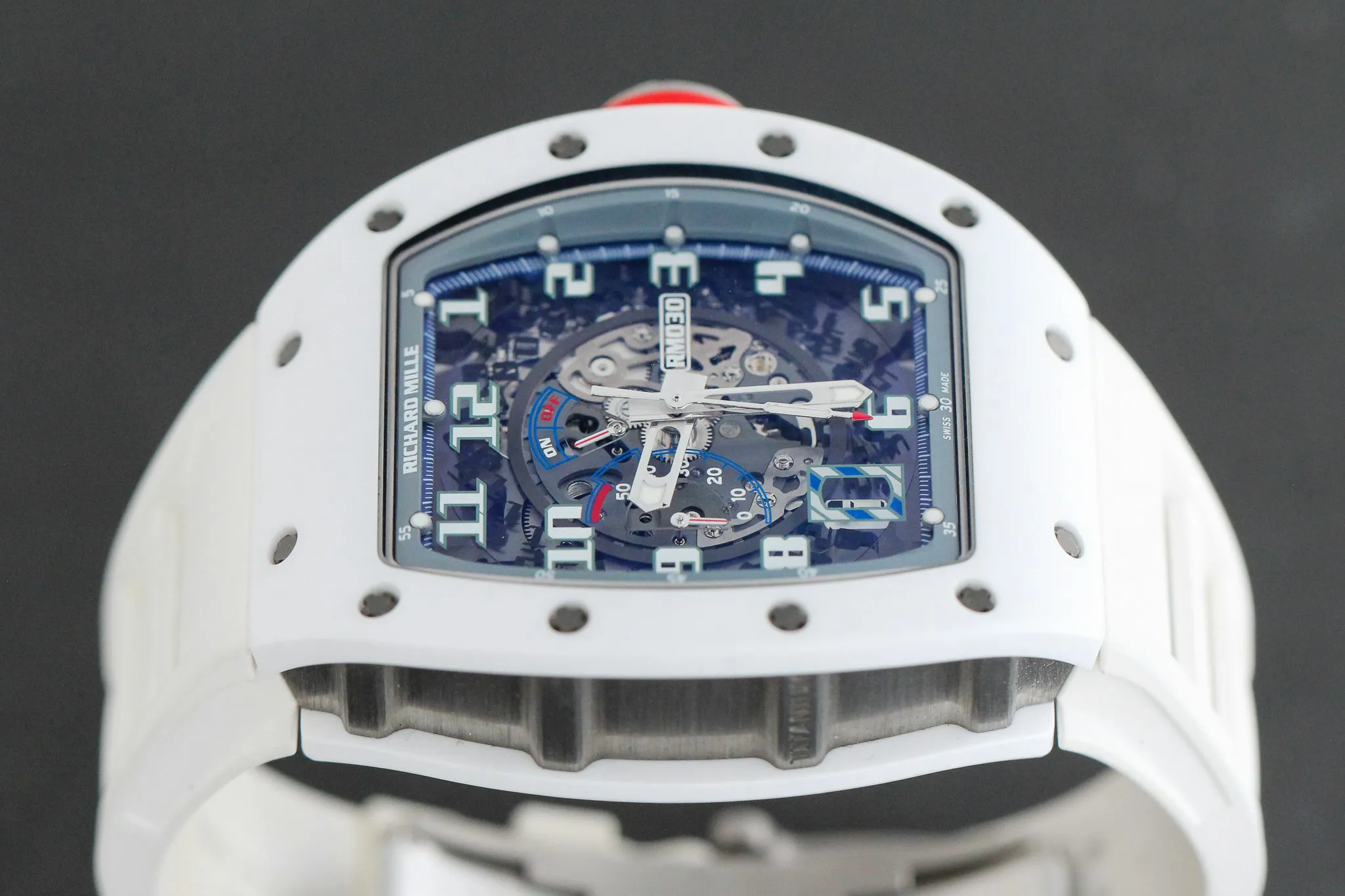 Richard Mille RM030 'Polo Club Saint-Tropez' RM30 AO Ti-ATZ 42.5mm Ceramic Skeletonized 7