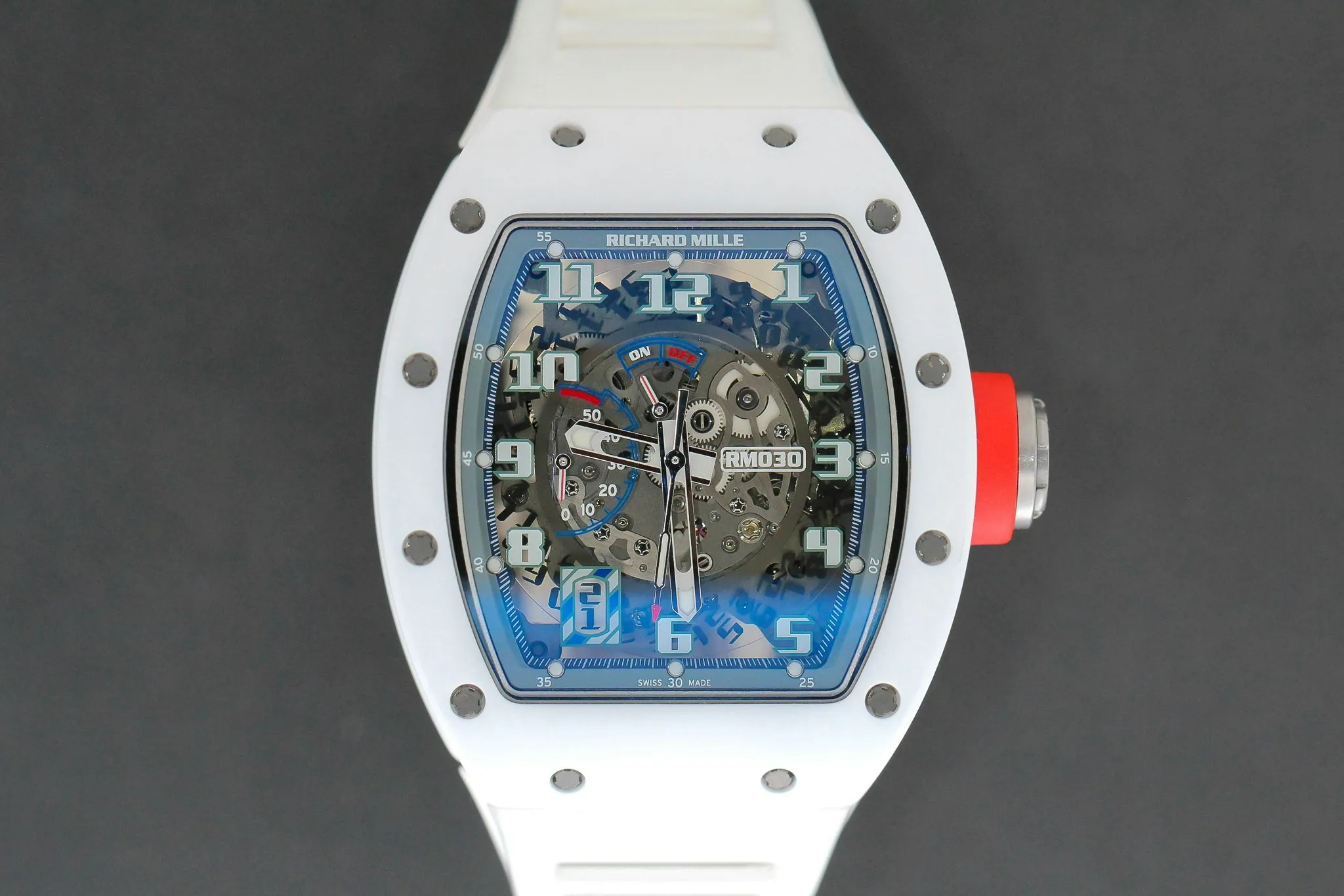 Richard Mille RM030 'Polo Club Saint-Tropez' RM30 AO Ti-ATZ 42.5mm Ceramic Skeletonized 16