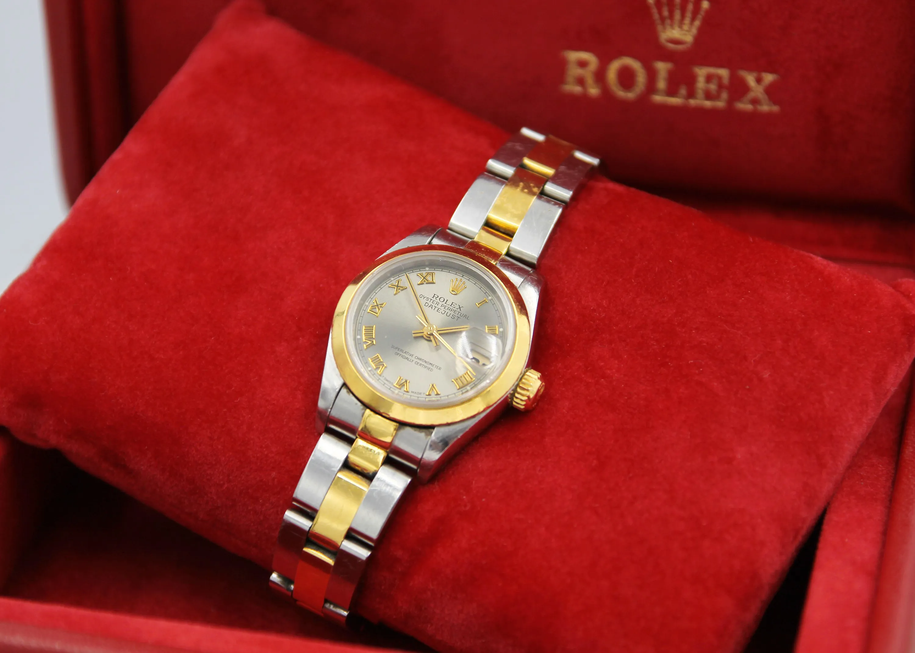 Rolex Lady-Datejust 69163 nullmm Yellow gold and stainless steel Silver 3