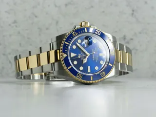 Rolex Submariner 116613LB Yellow gold and Stainless steel Blue