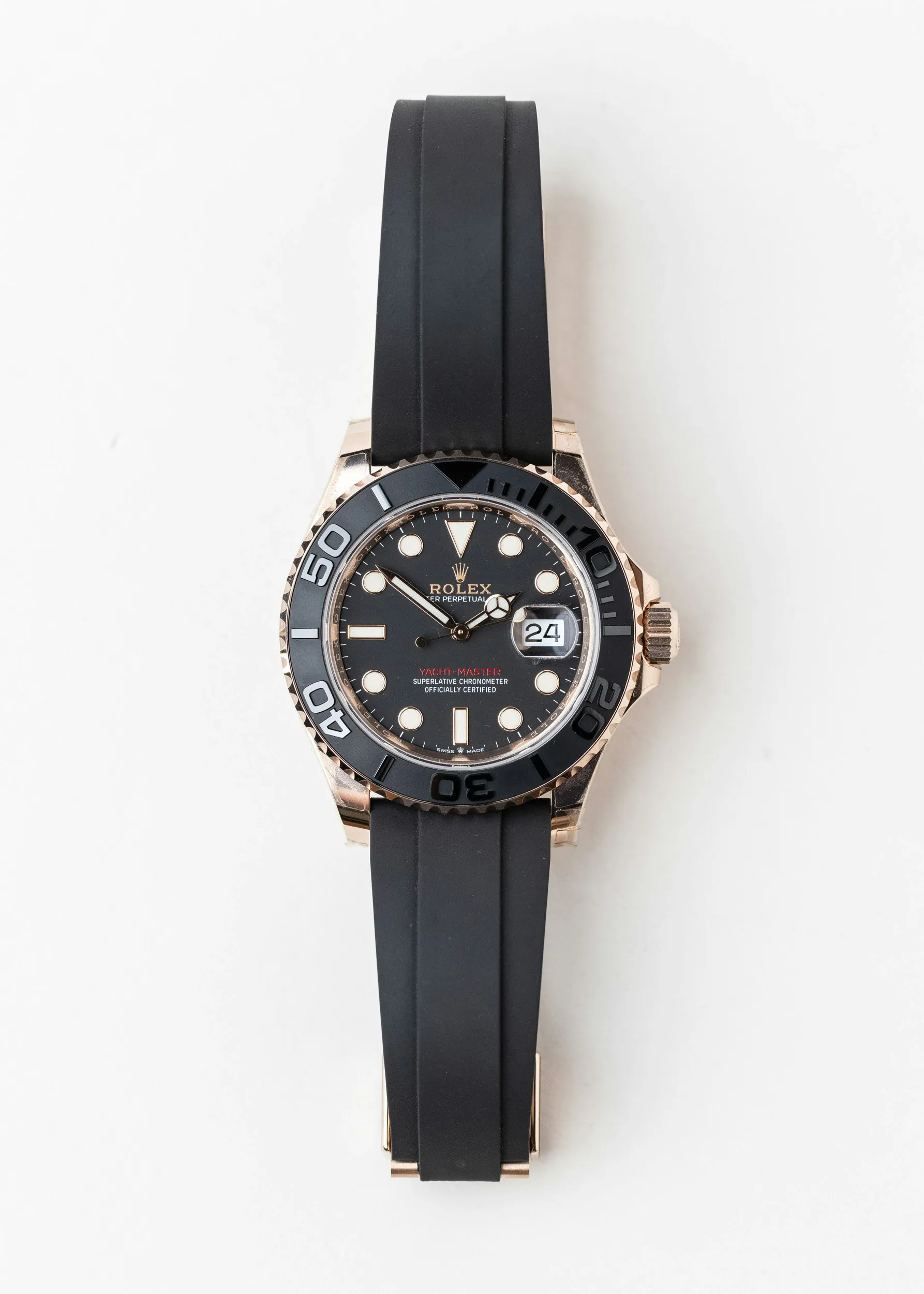 Rolex Yacht-Master 40 126655 40mm Rose gold Black 5