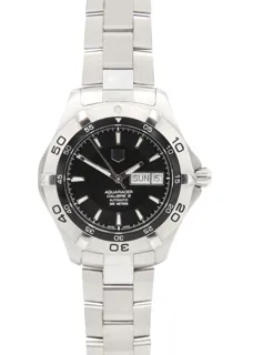 TAG Heuer Aquaracer WAF2010 Stainless steel Black