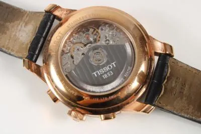 Tissot Le Locle 42mm Stainless steel and Gold-plated Brown 4