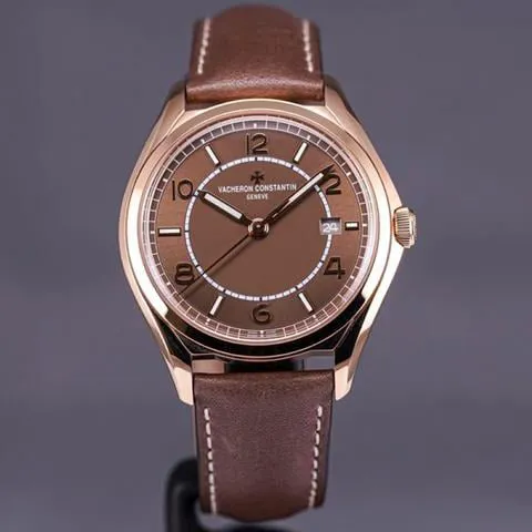 Vacheron Constantin Fiftysix 4600E/000R-B576 40mm Rose gold Brown