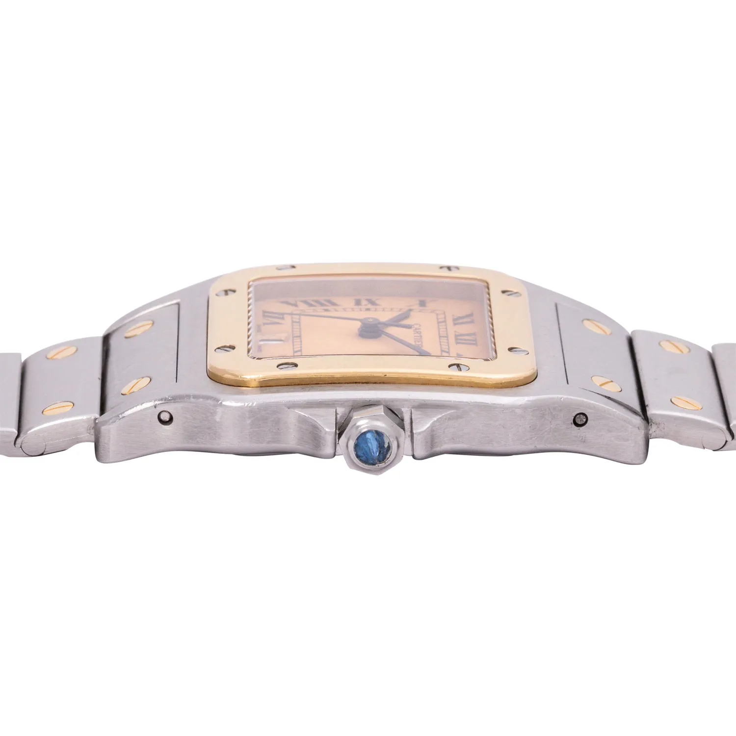 Cartier Santos Galbée 187901 29mm Yellow gold and Stainless steel 4