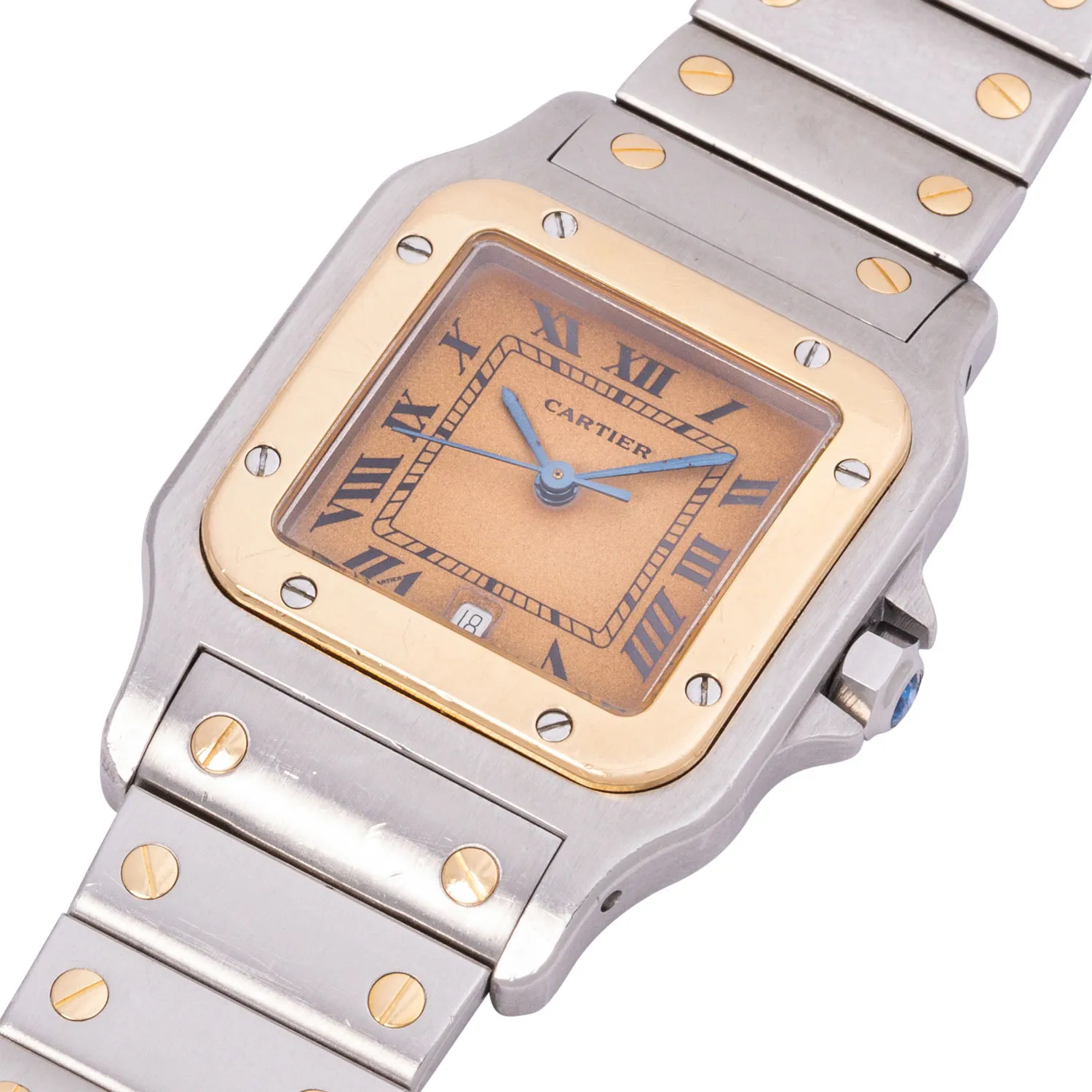 Cartier Santos Galbée 187901 29mm Yellow gold and Stainless steel 5