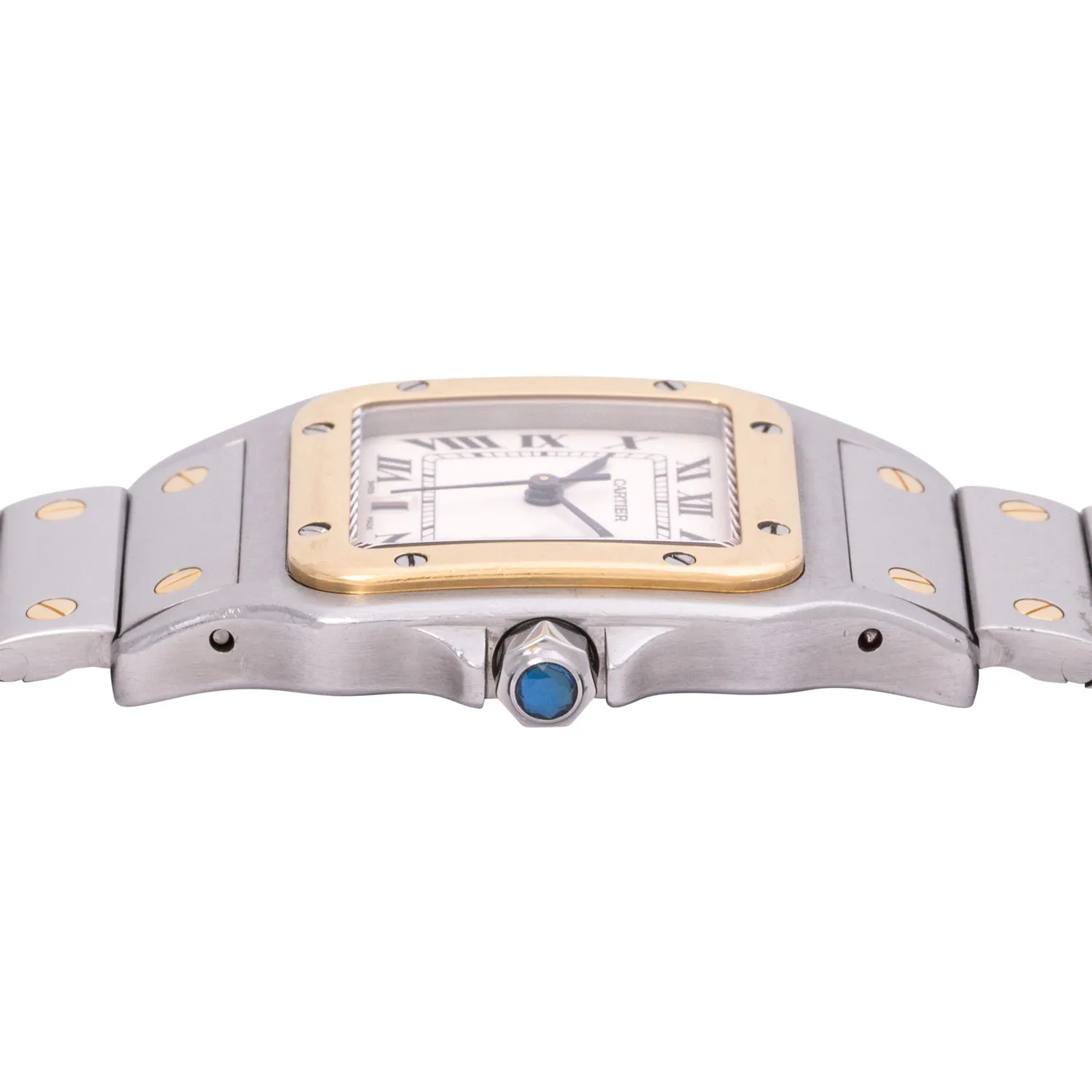 Cartier Santos Galbée 187901 29mm Yellow gold and Stainless steel 5