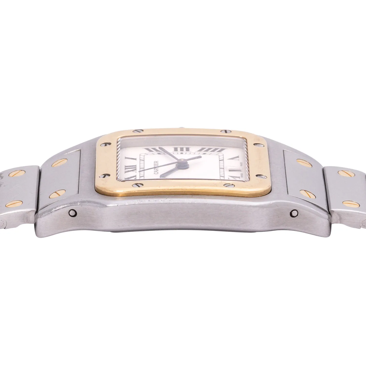 Cartier Santos Galbée 187901 29mm Yellow gold and Stainless steel 6