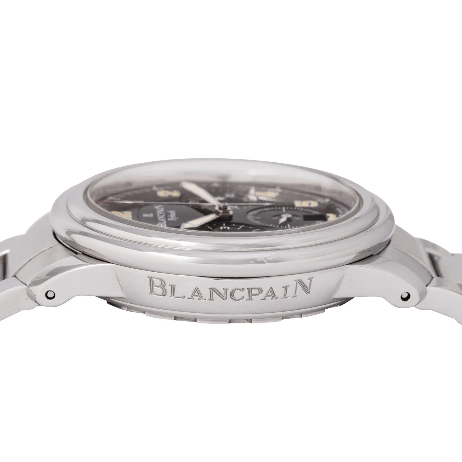 Blancpain Léman 2185F 38.5mm Stainless steel Black 1