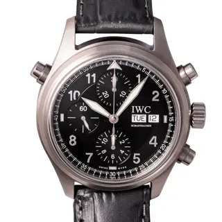 IWC Pilot IW371333 Stainless steel Black