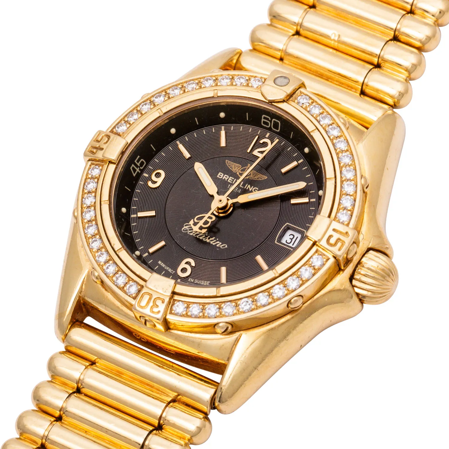 Breitling Callistino K52045 28mm Yellow gold 3