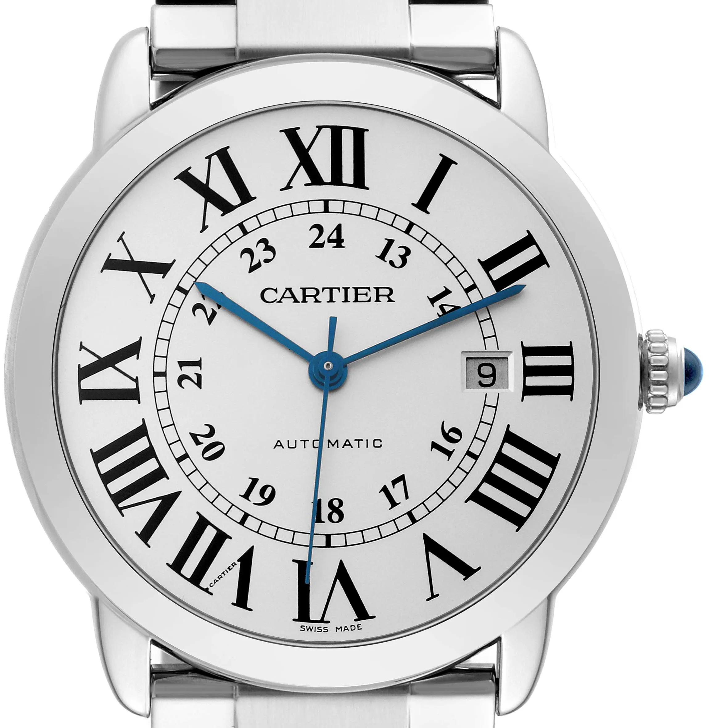 Cartier Ronde Solo de Cartier W6701011 42mm Stainless steel Silver