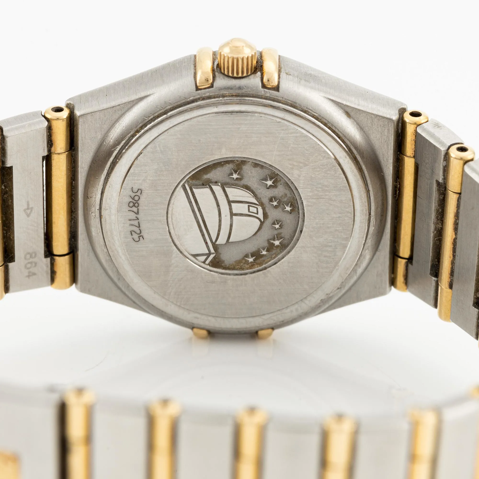 Omega Constellation 12777500 25.5mm Stainless steel and gold and Diamond Mother-of-pearl 5