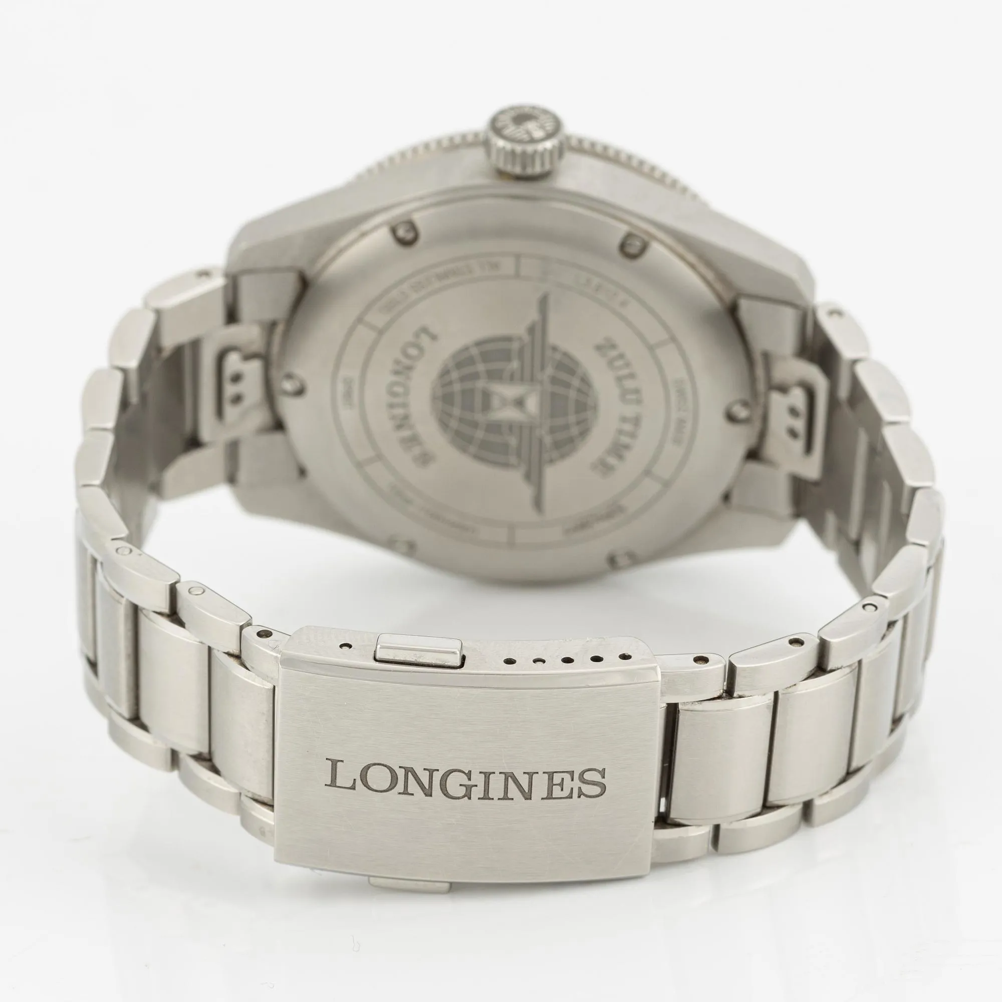 Longines Spirit L3.812.4.53.6 42mm Stainless steel Black 4