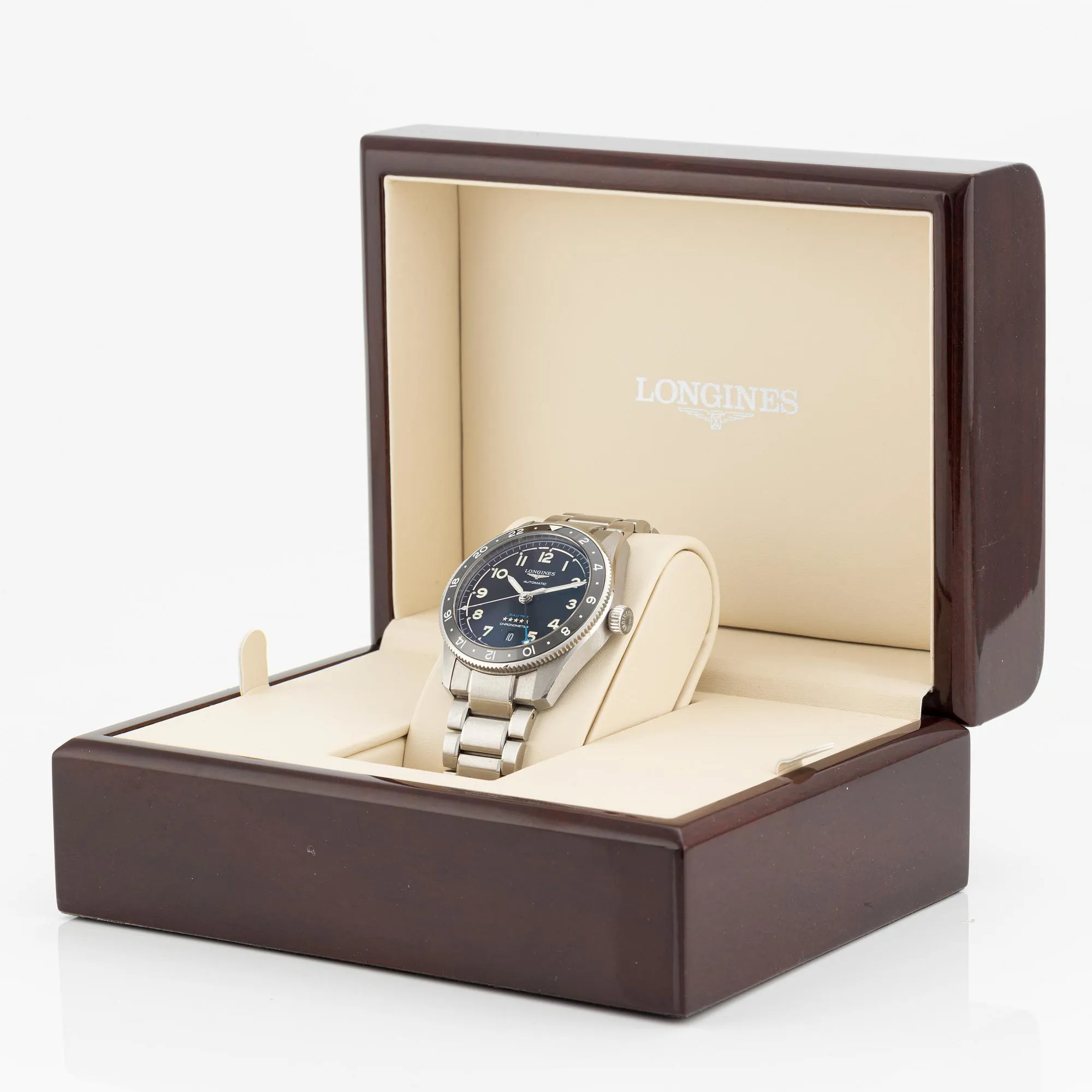 Longines Spirit L3.812.4.53.6 42mm Stainless steel Black 6