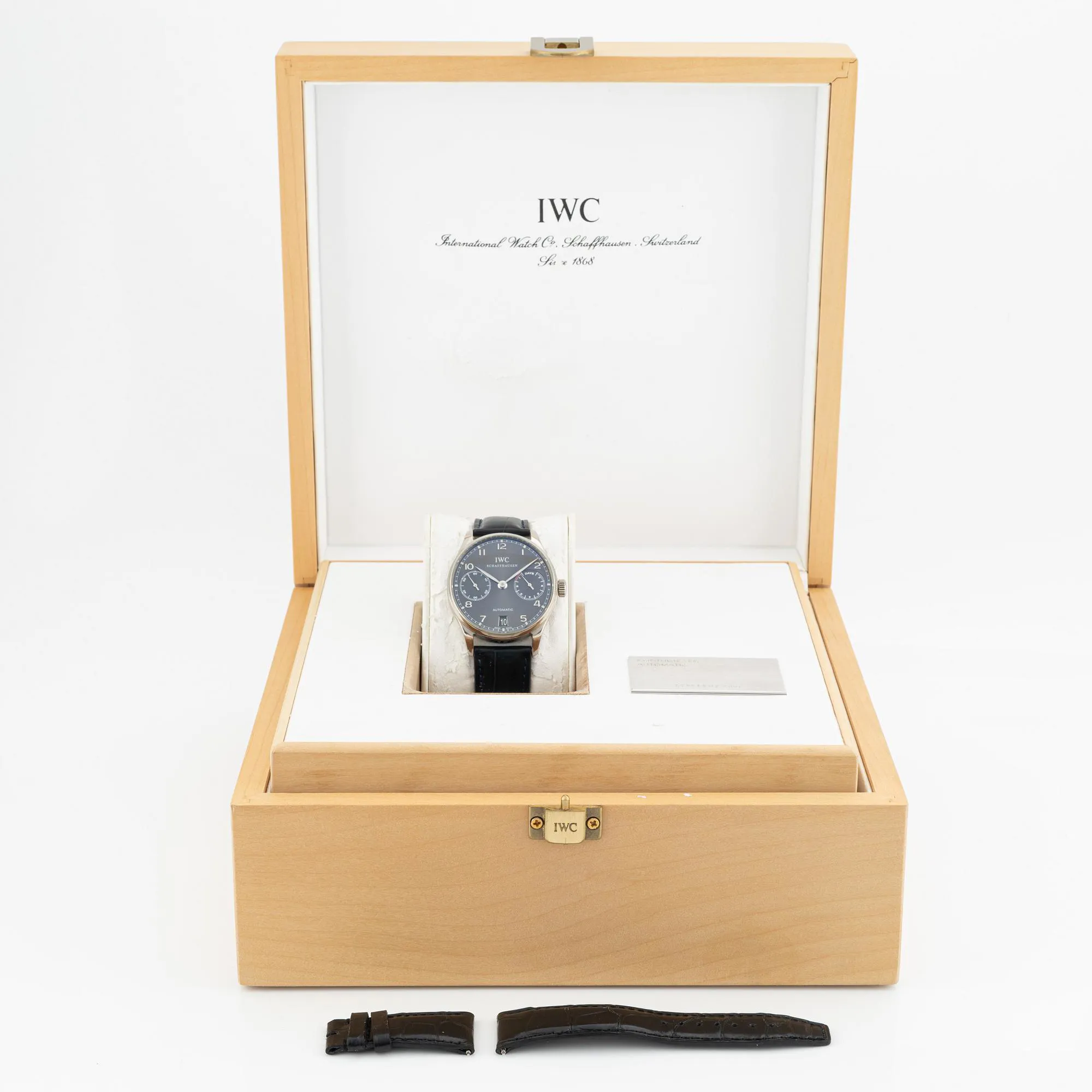 IWC Portugieser IW500106 42.5mm White gold 7