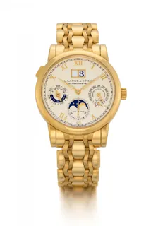 A. Lange & Söhne Langematik 310.221 Yellow gold Champagne