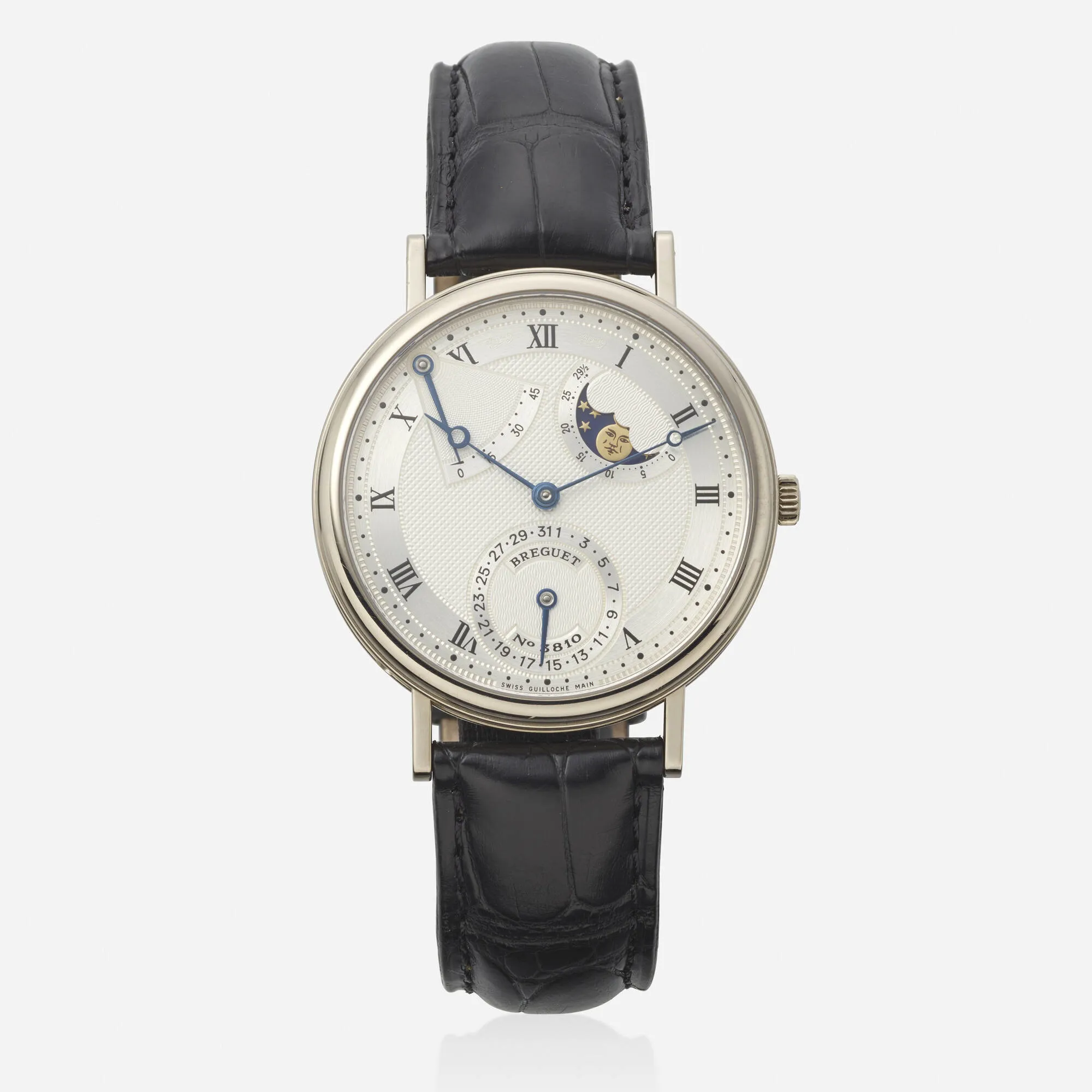 Breguet Classique 3137 35.5mm White gold Silver