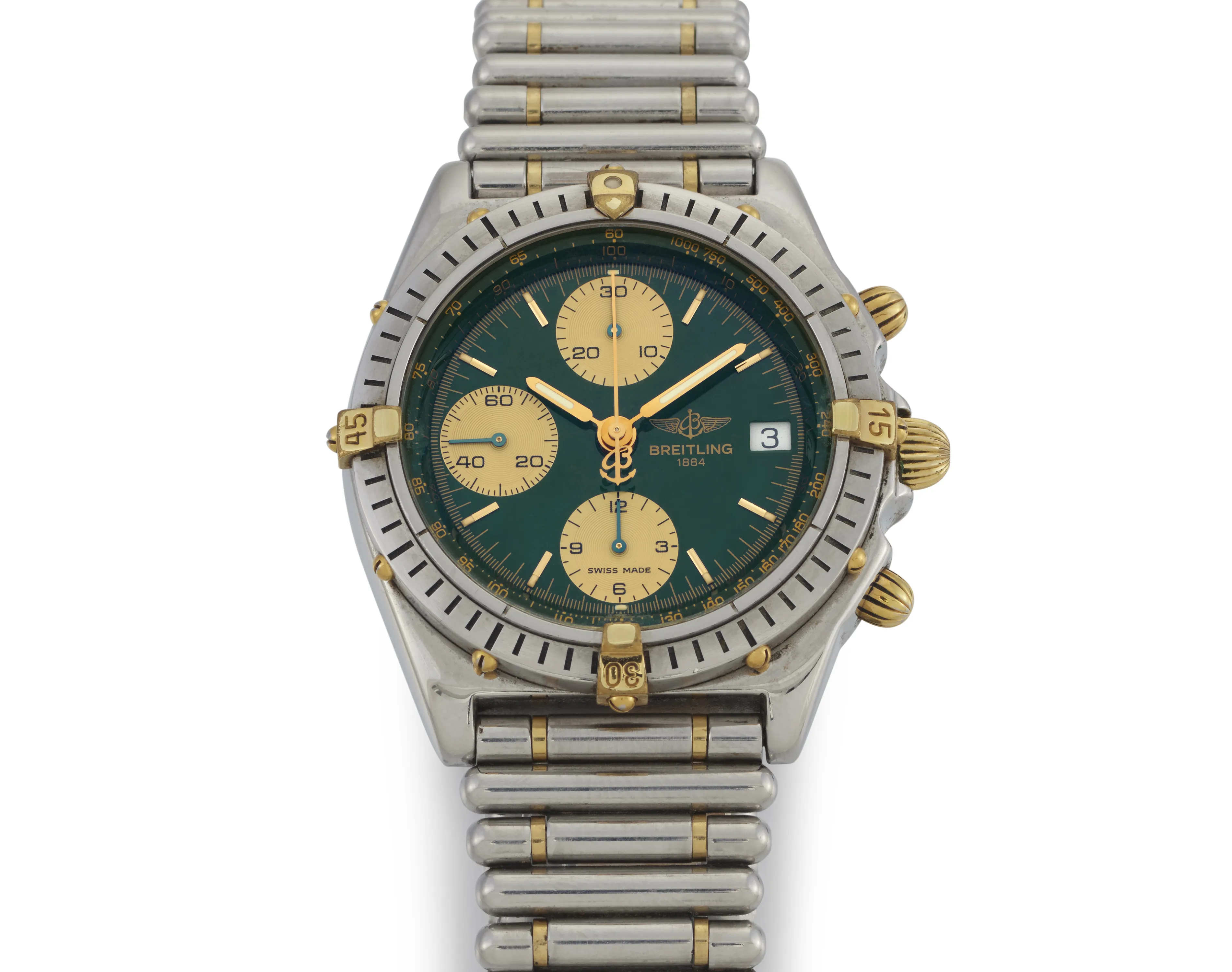 Breitling Chronomat B13048 40mm Steel Green