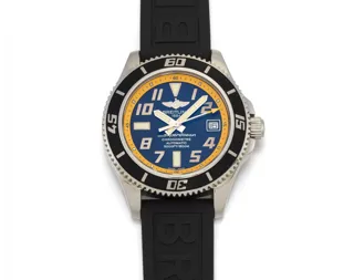 Breitling Superocean 42 A17364 Stainless steel Black