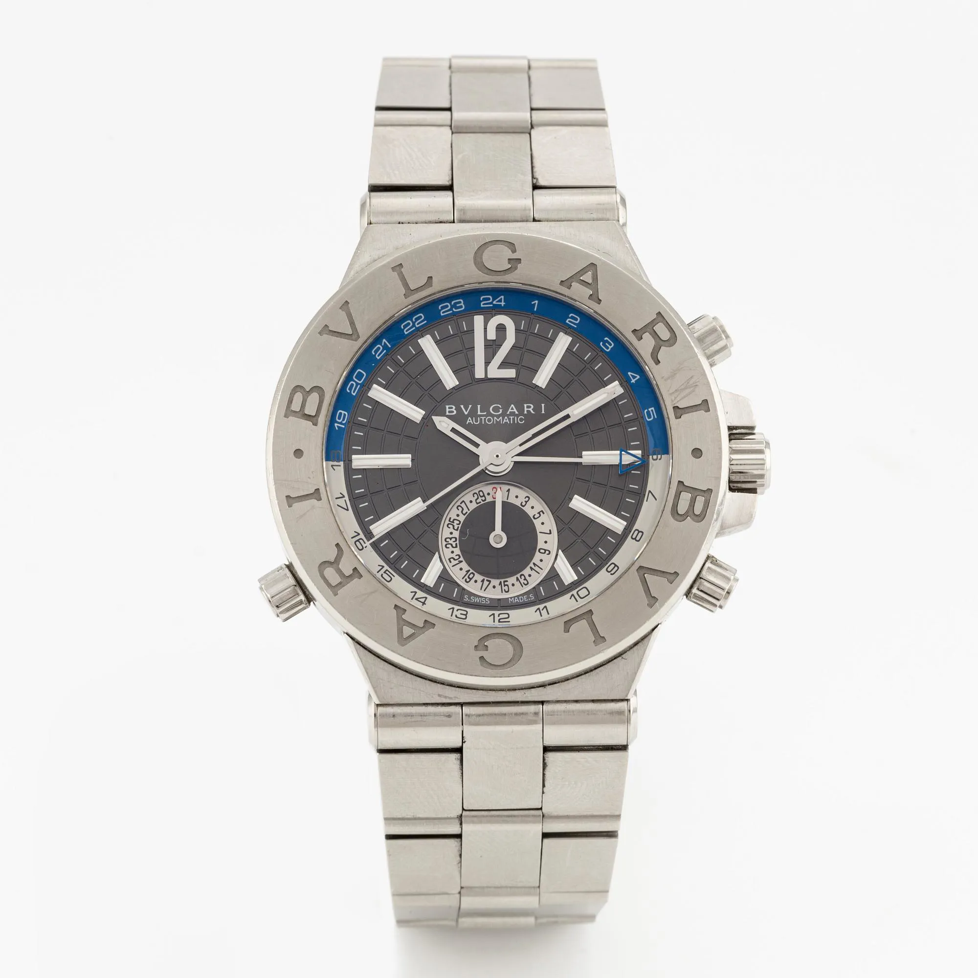 Bulgari Diagono 40mm Stainless steel