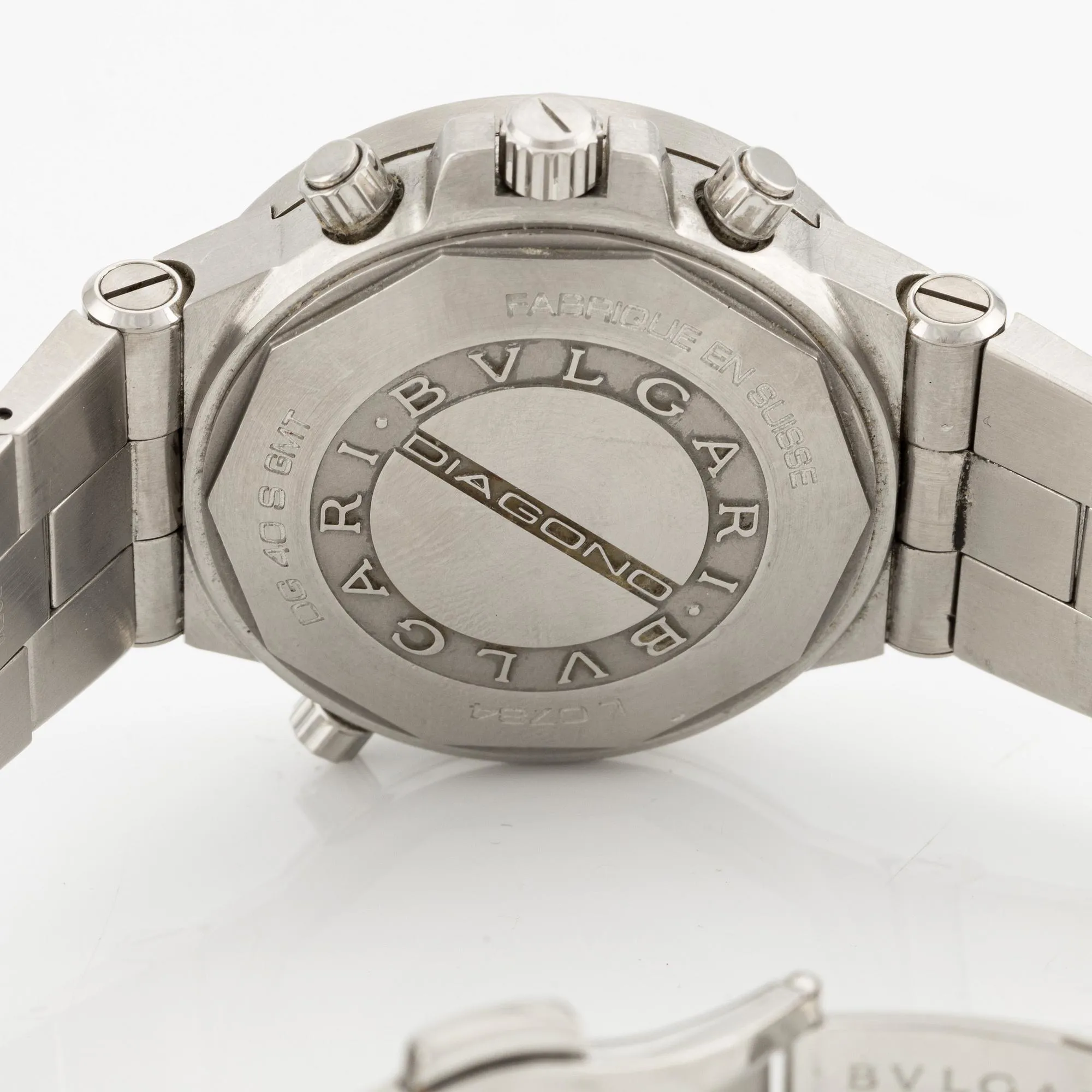 Bulgari Diagono 40mm Stainless steel 5