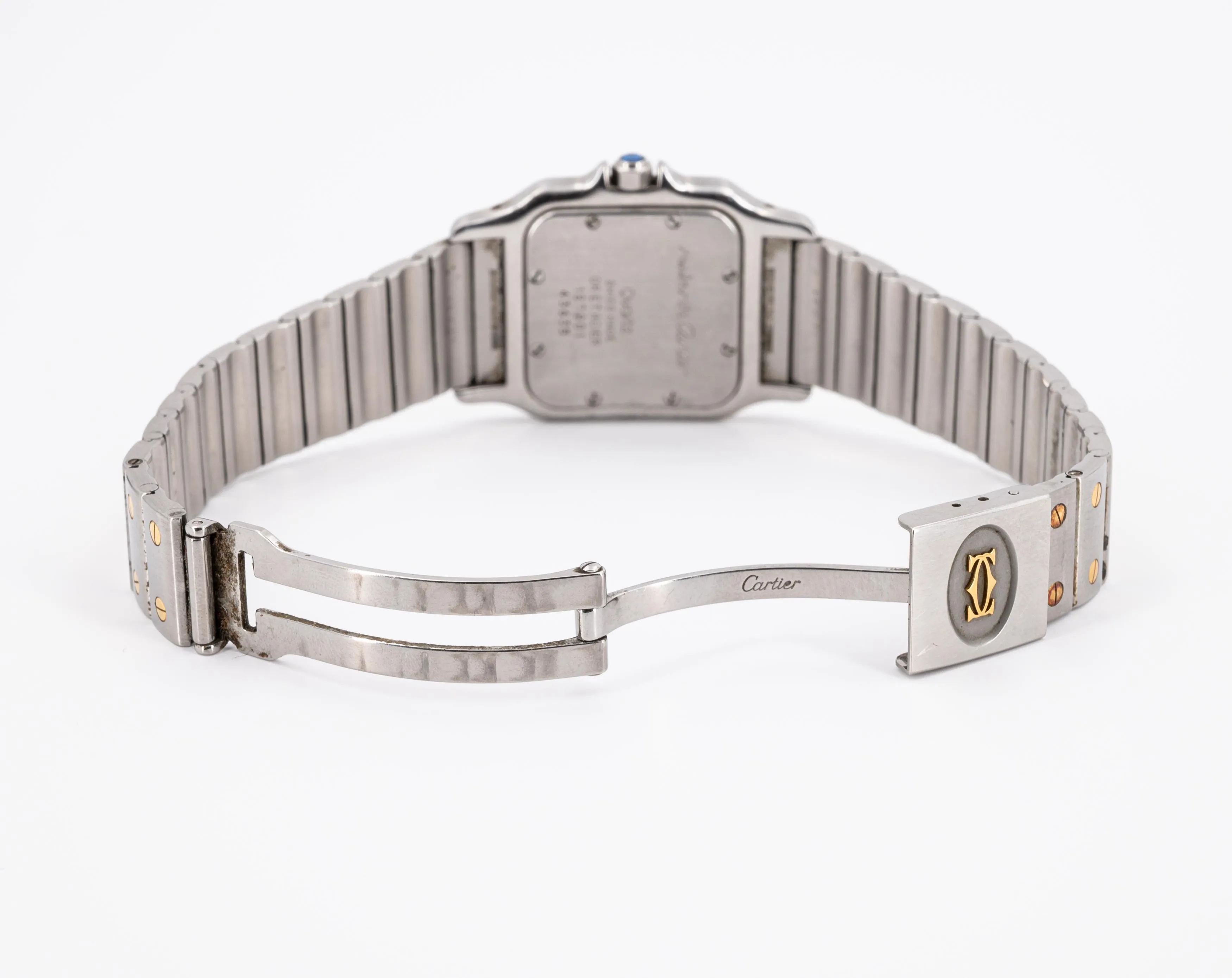 Cartier Santos 187901 30mm Yellow gold White 2