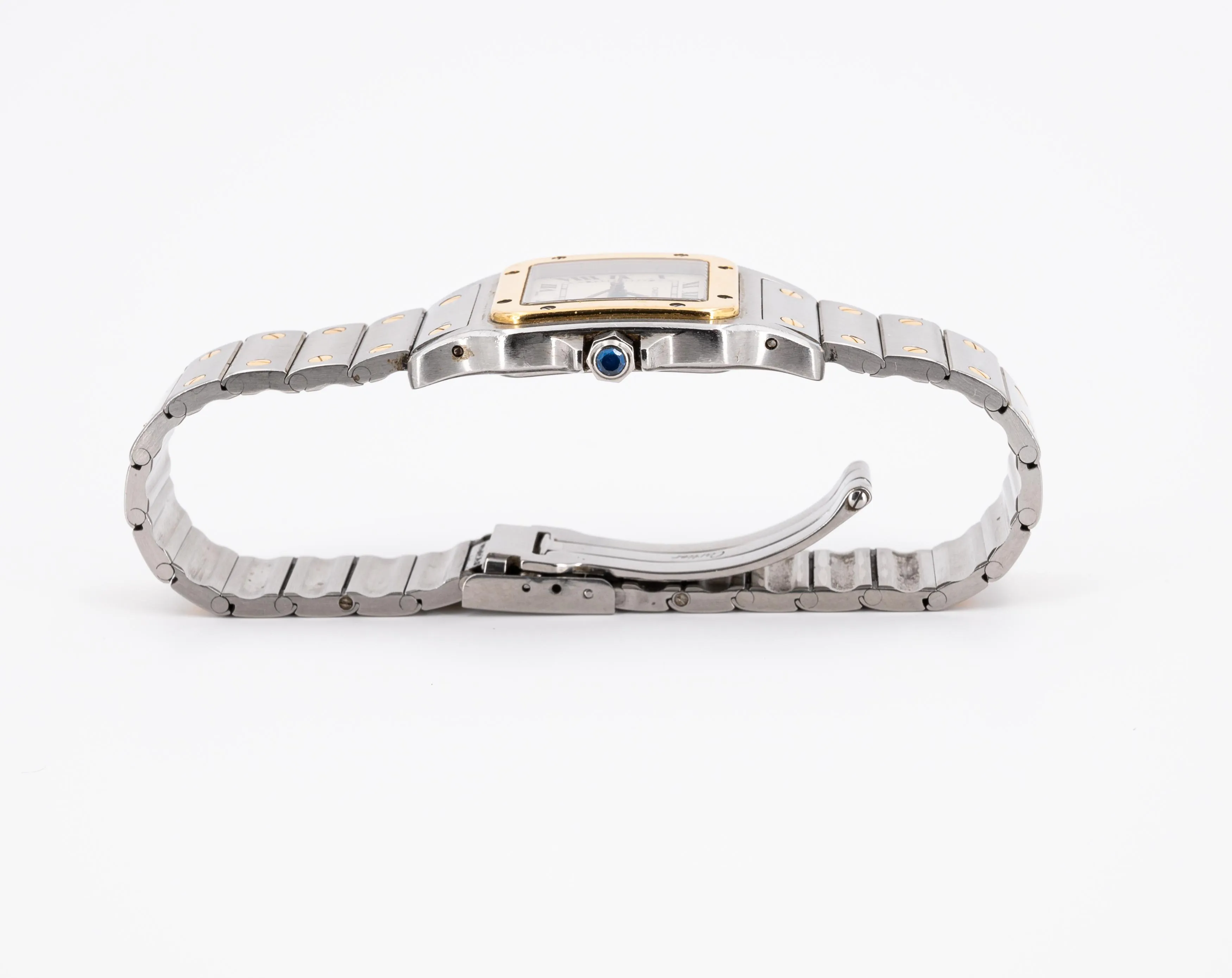 Cartier Santos 187901 30mm Yellow gold White 4